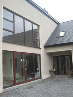 house incorporating passive solar design near Sligo